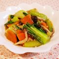 Richland☆Y's cooksnap of when they made 中華風・青梗菜とキノコの餡かけ炒め♪.