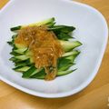 マダムカフェ♡'s cooksnap of when they made 胡瓜のなめ茸がけ.