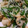 みさりママ's cooksnap of when they made 時間が無い時の　もやしとホタテの中華炒め.