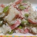 小麦粉【100g】's cooksnap of when they made シンプルでも濃厚☆枝豆とハムのポテサラ.