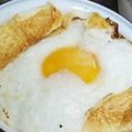 ぱんだばぁ。's cooksnap of when they made メレンゲ目玉焼き.