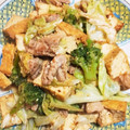 ゆきのんくん's cooksnap of when they made 厚揚げと豚肉キャベツの味噌炒め.