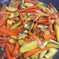 クックO2CZ8N☆'s cooksnap of when they made 簡単☆さつまいもとにんじんのきんぴら.