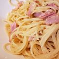 かめkame's cooksnap of when they made 牛乳 全卵 でOK！ 簡単 カルボナーラ.