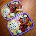 てぃちゃん0004's cooksnap of when they made てんとう虫さん 弁当.