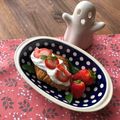 栗丸うさぎ's cooksnap of when they made クリームサンドクロワッサン♡苺を添えて.