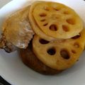 フレッシュとまと's cooksnap of when they made お酢で旨い！☆手羽先とレンコンの炒め煮.