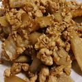 ちい19ゆ5's cooksnap of when they made 簡単◎白菜、ごぼう、ひき肉の甘辛煮.