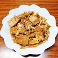 ☆魔矢☆'s cooksnap of when they made 厚揚げともやしの卵とじ.