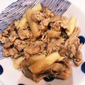 ほっほ's cooksnap of when they made 簡単！豚肉と山芋のバタポン炒め♥.