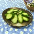 toraちゃん♪'s cooksnap of when they made きゅうりのからし漬け.
