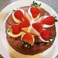mona、nana's cooksnap of when they made スフレショコラケーキ♡.