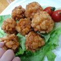 Natsutach's cooksnap of when they made えび団子♪褒められちゃうかも(^-^)v.