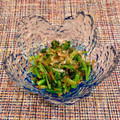 なつき☆ミ's cooksnap of when they made 簡単♪ほうれん草のとびっこ和え.