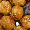 ジャイコの台所's cooksnap of when they made ふわふわ肉団子＊甘酢でさっぱりお弁当にも.