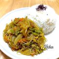 YUH♡ママ's cooksnap of when they made 残ったカレーでカレー春雨.