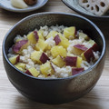 symmar125's cooksnap of when they made 簡単！さつまいもご飯.