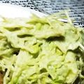 pafeko☆'s cooksnap of when they made 豆苗とアボカド☆わさびマヨサラダ.