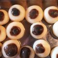 ナチュリラ's cooksnap of when they made ハロウィン:お豆腐白玉 目玉&充血目玉.