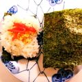 Wakka♪'s cooksnap of when they made ご飯が少なくて済む薄っぺらお握らず.