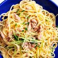 yupikoko's cooksnap of when they made お手軽豆苗とツナのパスタ.