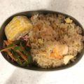 ディナーカレー's cooksnap of when they made 早炊き２２分☆炊飯器deエビチャーハン.