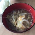 ぶす丸's cooksnap of when they made 簡単！時短！もやしと卵のスープ.