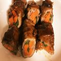 うなちゃん！'s cooksnap of when they made 節約野菜の豚肉巻き.