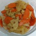 ずぼら母４６歳's cooksnap of when they made レンコンと人参のきんぴら♪.