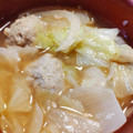 moeoke's cooksnap of when they made 簡単美味♪柔らかふわふわな鰯のつみれ汁♡.