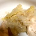 ちびまめママ◎'s cooksnap of when they made 簡単すぐできる☆白菜と鶏胸肉のみぞれ煮.