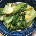 手抜きクック's cooksnap of when they made チンゲンサイと卵のオイスターソース炒め.