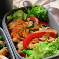 のんべぇヒロ's cooksnap of when they made 弁当のおかず☆豚肉の焼肉のタレ炒め.