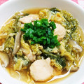 ☆★あんず姫★☆'s cooksnap of when they made 簡単！ 和食♪ 白菜　鶏ささみの　卵とじ.