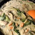えみりすけ's cooksnap of when they made ★鶏肉とチンゲン菜のクリーム煮★.