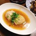 まいとものママ's cooksnap of when they made 炊飯器でふわふわ♪和風あんかけ豆腐バーグ.