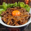 プニのふ04's cooksnap of when they made しゃぶしゃぶ肉で焼肉丼❤️.