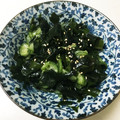 サミイ's cooksnap of when they made わかめときゅうりの海苔ナムル.