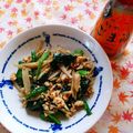 ﾁｲﾁｬﾝﾏﾏ's cooksnap of when they made 鶏ごぼうとほうれん草のやみつき炒め.
