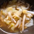 かぴーな's cooksnap of when they made ☆エバラキムチ鍋の素で旨辛キムチスープ☆.