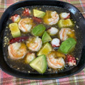 クック1KW7F8☆'s cooksnap of when they made 海老とアボカドのアヒージョ☆.