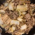 ちぃ77くま's cooksnap of when they made 牛肉豆腐のすき焼き風煮.