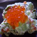 saki1010's cooksnap of when they made いくらとアボカドのクリームチーズ和え.