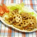 クレイプメートル's cooksnap of when they made ✩豚の生姜焼き（レンコンと一緒にどうぞ）.