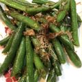 わたるんママ's cooksnap of when they made お弁当に朝五分で副菜いんげんのおかか和え.