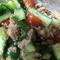 クック7GAA9Y☆'s cooksnap of when they made ツナと胡瓜の中華和え.