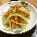 あわ雪りんご's cooksnap of when they made ハヤトウリと人参のきんぴら風.