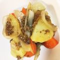 きょうかはんか's cooksnap of when they made 挽肉とじゃがいものソテー.