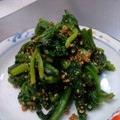 miyarobo's cooksnap of when they made ほうれん草の生姜ごま和え【作り置き】.