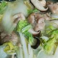 五目いなり's cooksnap of when they made 白菜と鶏肉のさっトロ煮.
